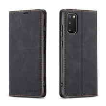 Load image into Gallery viewer, Forwenw Dream Series Oil Edge Strong Magnetism Horizontal Flip Leather Case with Holder &amp; Card Slots &amp; Wallet &amp; Photo Frame, For Galaxy A51, For Galaxy A71, For Xiaomi Redmi Note 8 Pro, For Xiaomi Redmi Note 8, For Galaxy S20, For Galaxy S20 Plus      ...