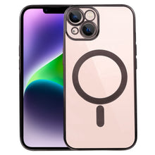 Load image into Gallery viewer, MagSafe Electroplating Straight TPU Phone Case, For iPhone 14, For iPhone 14 Plus, For iPhone 14 Pro, For iPhone 14 Pro Max, For iPhone 13