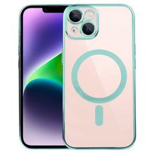 Load image into Gallery viewer, MagSafe Electroplating Straight TPU Phone Case, For iPhone 14, For iPhone 14 Plus, For iPhone 14 Pro, For iPhone 14 Pro Max, For iPhone 13