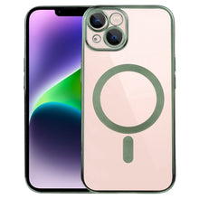 Load image into Gallery viewer, MagSafe Electroplating Straight TPU Phone Case, For iPhone 14, For iPhone 14 Plus, For iPhone 14 Pro, For iPhone 14 Pro Max, For iPhone 13