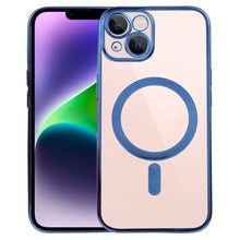 Load image into Gallery viewer, MagSafe Electroplating Straight TPU Phone Case, For iPhone 14, For iPhone 14 Plus, For iPhone 14 Pro, For iPhone 14 Pro Max, For iPhone 13