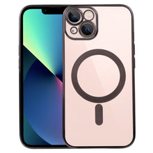 Load image into Gallery viewer, MagSafe Electroplating Straight TPU Phone Case, For iPhone 14, For iPhone 14 Plus, For iPhone 14 Pro, For iPhone 14 Pro Max, For iPhone 13