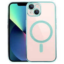 Load image into Gallery viewer, MagSafe Electroplating Straight TPU Phone Case, For iPhone 14, For iPhone 14 Plus, For iPhone 14 Pro, For iPhone 14 Pro Max, For iPhone 13
