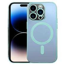 Load image into Gallery viewer, MagSafe Electroplating Straight TPU Phone Case, For iPhone 14, For iPhone 14 Plus, For iPhone 14 Pro, For iPhone 14 Pro Max, For iPhone 13