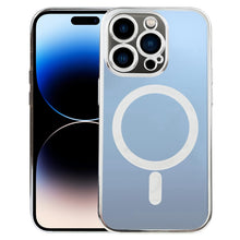Load image into Gallery viewer, MagSafe Electroplating Straight TPU Phone Case, For iPhone 14, For iPhone 14 Plus, For iPhone 14 Pro, For iPhone 14 Pro Max, For iPhone 13