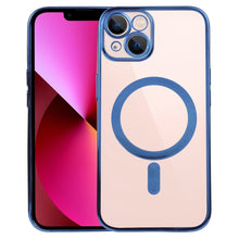 Load image into Gallery viewer, MagSafe Electroplating Straight TPU Phone Case, For iPhone 14, For iPhone 14 Plus, For iPhone 14 Pro, For iPhone 14 Pro Max, For iPhone 13