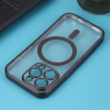 Load image into Gallery viewer, MagSafe Electroplating Straight TPU Phone Case, For iPhone 13 Pro, For iPhone 13 Pro Max, For iPhone 12, For iPhone 12 Pro, For iPhone 12 Pro Max