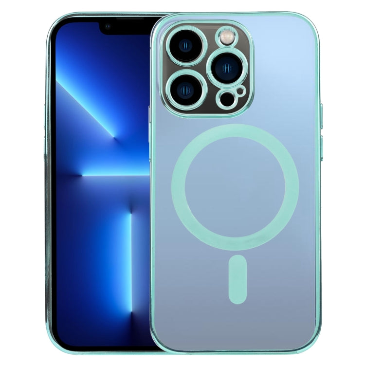 MagSafe Electroplating Straight TPU Phone Case, For iPhone 13 Pro, For iPhone 13 Pro Max, For iPhone 12, For iPhone 12 Pro, For iPhone 12 Pro Max