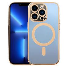 Load image into Gallery viewer, MagSafe Electroplating Straight TPU Phone Case, For iPhone 13 Pro, For iPhone 13 Pro Max, For iPhone 12, For iPhone 12 Pro, For iPhone 12 Pro Max