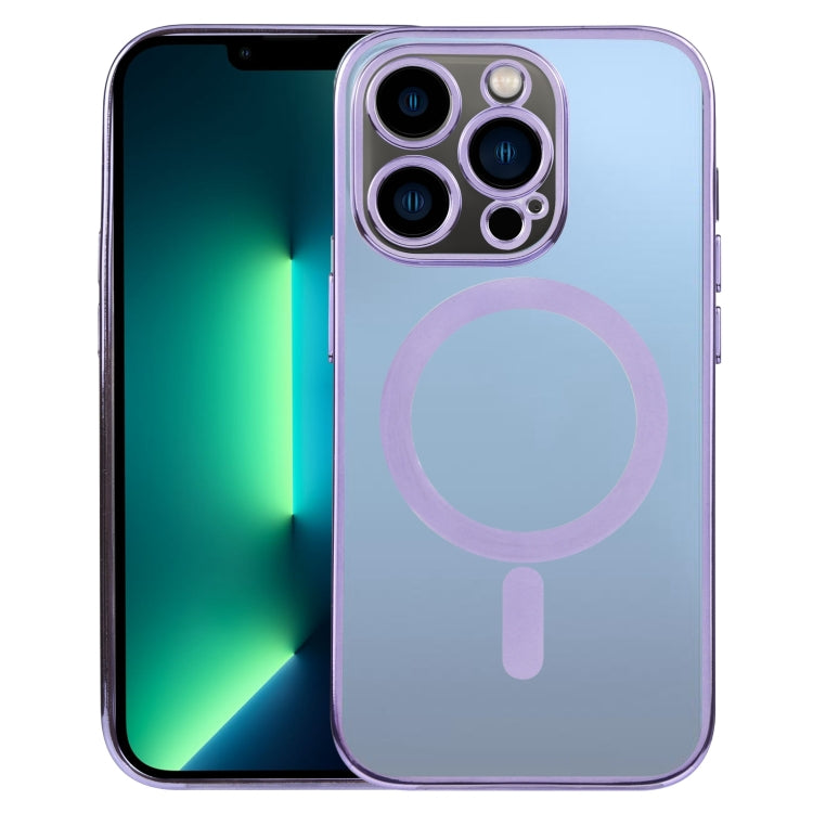 MagSafe Electroplating Straight TPU Phone Case, For iPhone 13 Pro, For iPhone 13 Pro Max, For iPhone 12, For iPhone 12 Pro, For iPhone 12 Pro Max