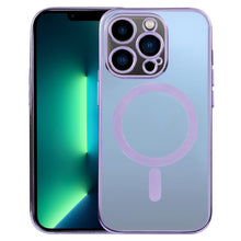 Load image into Gallery viewer, MagSafe Electroplating Straight TPU Phone Case, For iPhone 13 Pro, For iPhone 13 Pro Max, For iPhone 12, For iPhone 12 Pro, For iPhone 12 Pro Max