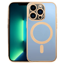 Load image into Gallery viewer, MagSafe Electroplating Straight TPU Phone Case, For iPhone 13 Pro, For iPhone 13 Pro Max, For iPhone 12, For iPhone 12 Pro, For iPhone 12 Pro Max
