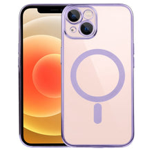 Load image into Gallery viewer, MagSafe Electroplating Straight TPU Phone Case, For iPhone 13 Pro, For iPhone 13 Pro Max, For iPhone 12, For iPhone 12 Pro, For iPhone 12 Pro Max