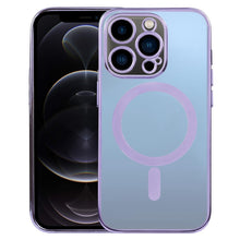 Load image into Gallery viewer, MagSafe Electroplating Straight TPU Phone Case, For iPhone 13 Pro, For iPhone 13 Pro Max, For iPhone 12, For iPhone 12 Pro, For iPhone 12 Pro Max