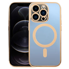 Load image into Gallery viewer, MagSafe Electroplating Straight TPU Phone Case, For iPhone 13 Pro, For iPhone 13 Pro Max, For iPhone 12, For iPhone 12 Pro, For iPhone 12 Pro Max