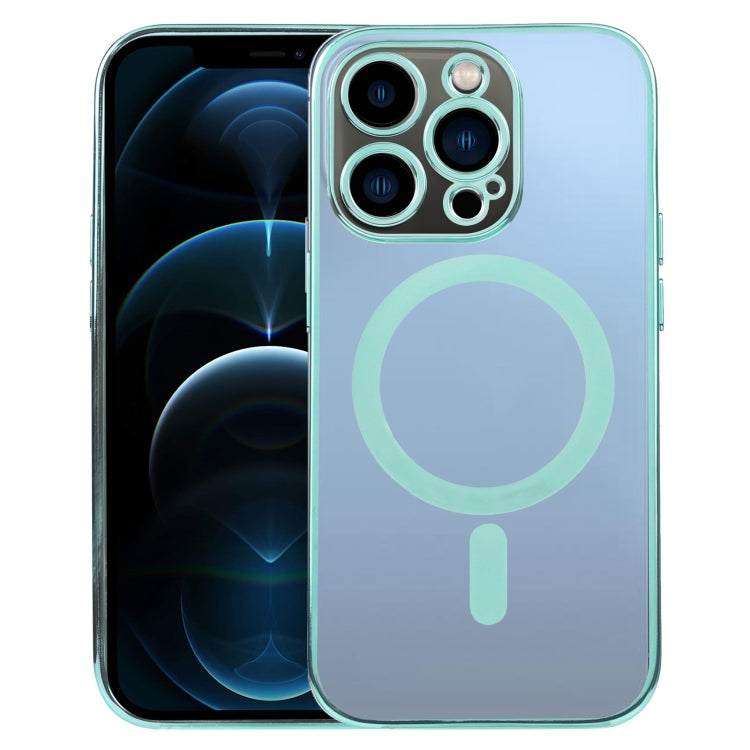 MagSafe Electroplating Straight TPU Phone Case, For iPhone 13 Pro, For iPhone 13 Pro Max, For iPhone 12, For iPhone 12 Pro, For iPhone 12 Pro Max
