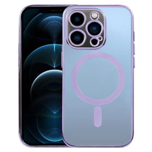 Load image into Gallery viewer, MagSafe Electroplating Straight TPU Phone Case, For iPhone 13 Pro, For iPhone 13 Pro Max, For iPhone 12, For iPhone 12 Pro, For iPhone 12 Pro Max