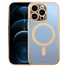Load image into Gallery viewer, MagSafe Electroplating Straight TPU Phone Case, For iPhone 13 Pro, For iPhone 13 Pro Max, For iPhone 12, For iPhone 12 Pro, For iPhone 12 Pro Max