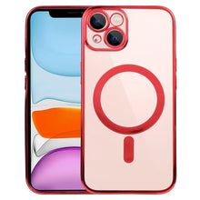 Load image into Gallery viewer, MagSafe Electroplating Straight TPU Phone Case, For iPhone 11, For iPhone 11 Pro, For iPhone 11 Pro Max