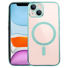 Load image into Gallery viewer, MagSafe Electroplating Straight TPU Phone Case, For iPhone 11, For iPhone 11 Pro, For iPhone 11 Pro Max