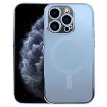 Load image into Gallery viewer, MagSafe Electroplating Straight TPU Phone Case, For iPhone 11, For iPhone 11 Pro, For iPhone 11 Pro Max