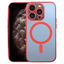 Load image into Gallery viewer, MagSafe Electroplating Straight TPU Phone Case, For iPhone 11, For iPhone 11 Pro, For iPhone 11 Pro Max