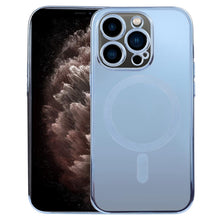Load image into Gallery viewer, MagSafe Electroplating Straight TPU Phone Case, For iPhone 11, For iPhone 11 Pro, For iPhone 11 Pro Max