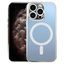 Load image into Gallery viewer, MagSafe Electroplating Straight TPU Phone Case, For iPhone 11, For iPhone 11 Pro, For iPhone 11 Pro Max