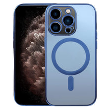 Load image into Gallery viewer, MagSafe Electroplating Straight TPU Phone Case, For iPhone 11, For iPhone 11 Pro, For iPhone 11 Pro Max
