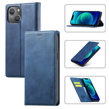 Load image into Gallery viewer, LC.IMEEKE Strong Magnetic Leather Phone Case with Holder &amp; Card Slots &amp; Wallet, For iPhone 14 Pro Max, For iPhone 14 Pro, For iPhone 14 Plus, For iPhone 14