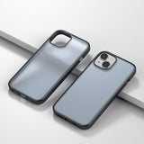 Semi Transparent Frosted Skin Feel Phone Case, For iPhone 14, For iPhone 14 Plus, For iPhone 14 Pro, For iPhone 14 Pro Max