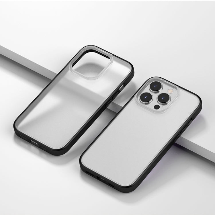 Semi Transparent Frosted Skin Feel Phone Case, For iPhone 14, For iPhone 14 Plus, For iPhone 14 Pro, For iPhone 14 Pro Max
