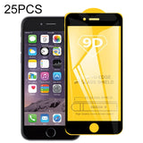 25 PCS 9D Full Glue Full Screen Tempered Glass Film
