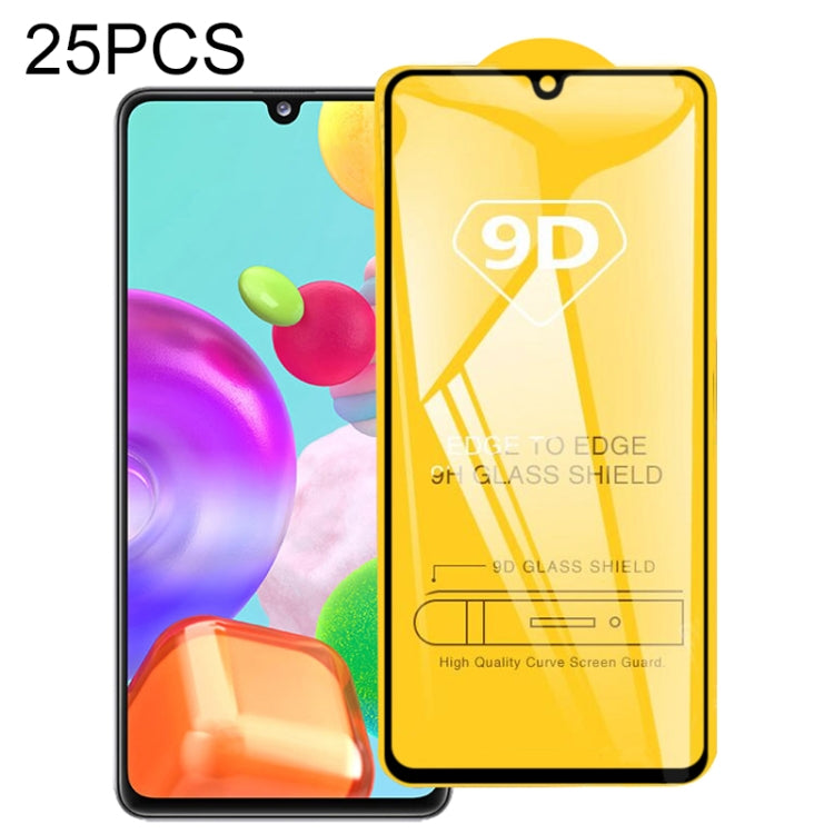 25 PCS 9D Full Glue Full Screen Tempered Glass Film