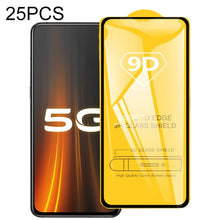 Load image into Gallery viewer, 25 PCS 9D Full Glue Full Screen Tempered Glass Film