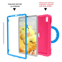 Load image into Gallery viewer, PC + Silicone Shockproof Combination Case with 360 Degree Rotating Holder &amp; Handle