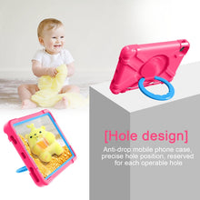 Load image into Gallery viewer, PC + Silicone Shockproof Combination Case with 360 Degree Rotating Holder &amp; Handle
