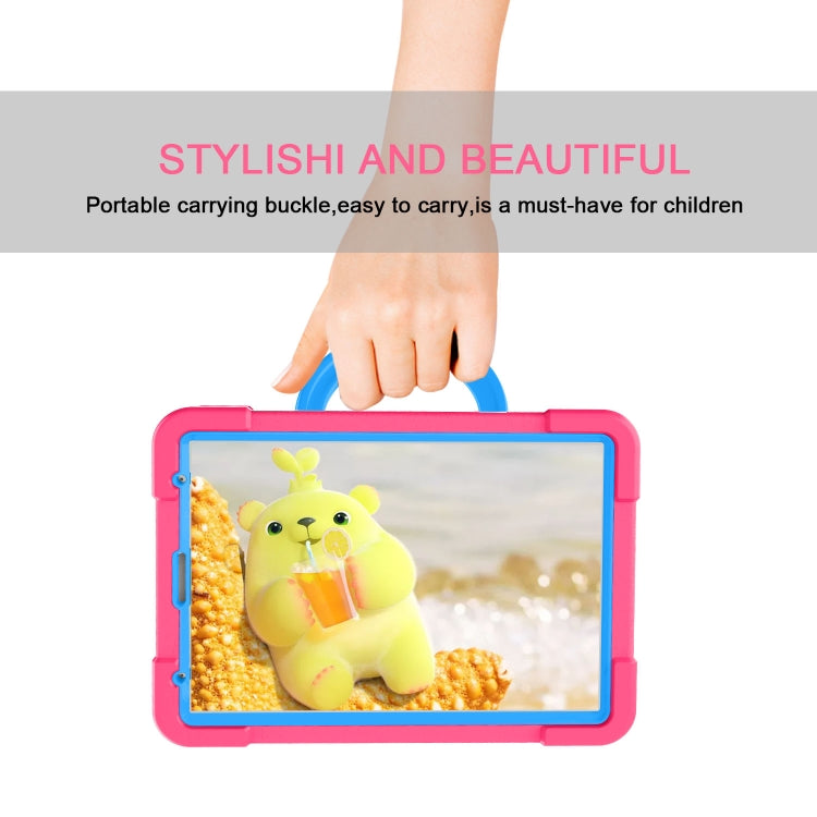 PC + Silicone Shockproof Combination Case with 360 Degree Rotating Holder & Handle