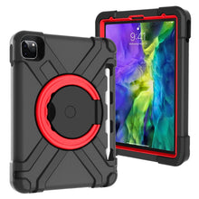 Load image into Gallery viewer, PC + Silicone Shockproof Combination Case with 360 Degree Rotating Holder &amp; Handle