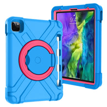 Load image into Gallery viewer, PC + Silicone Shockproof Combination Case with 360 Degree Rotating Holder &amp; Handle