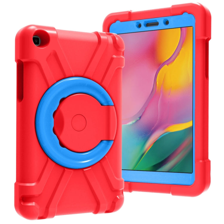 PC + Silicone Shockproof Combination Case with 360 Degree Rotating Holder & Handle