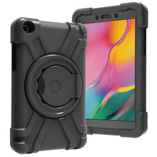 Load image into Gallery viewer, PC + Silicone Shockproof Combination Case with 360 Degree Rotating Holder &amp; Handle