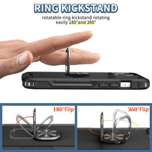 Load image into Gallery viewer, 3 in 1 Ring Holder Phone Case, For iPhone 14, For iPhone 14 Plus, For iPhone 14 Pro, For iPhone 14 Pro Max