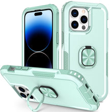 Load image into Gallery viewer, 3 in 1 Ring Holder Phone Case, For iPhone 14, For iPhone 14 Plus, For iPhone 14 Pro, For iPhone 14 Pro Max