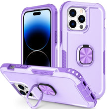 Load image into Gallery viewer, 3 in 1 Ring Holder Phone Case, For iPhone 14, For iPhone 14 Plus, For iPhone 14 Pro, For iPhone 14 Pro Max