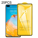 25 PCS 9D Full Glue Full Screen Tempered Glass Film, For Huawei P40, For Huawei P40 Lite, For Huawei Y7p 2020, For Huawei  Nova 6 SE, For Huawei  Nova 7i, For Huawei Y6s (2019), For Huawei Y9s, For Huawei P Smart Pro 2019, For Huawei P Smart 2020      ...