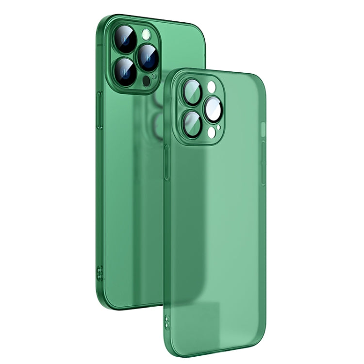 Camera Protector Translucent Frosted PC Phone Case, For iPhone 14 Pro, For iPhone 12 Pro Max