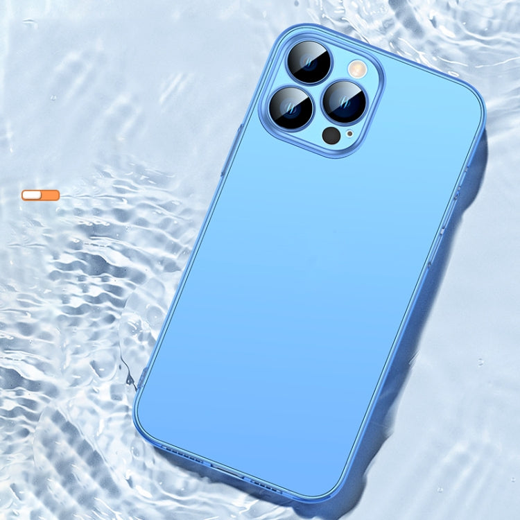 Camera Protector Translucent Frosted PC Phone Case, For iPhone 14 Pro, For iPhone 12 Pro Max