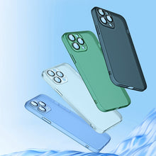 Load image into Gallery viewer, Camera Protector Translucent Frosted PC Phone Case, For iPhone 14 Pro, For iPhone 12 Pro Max
