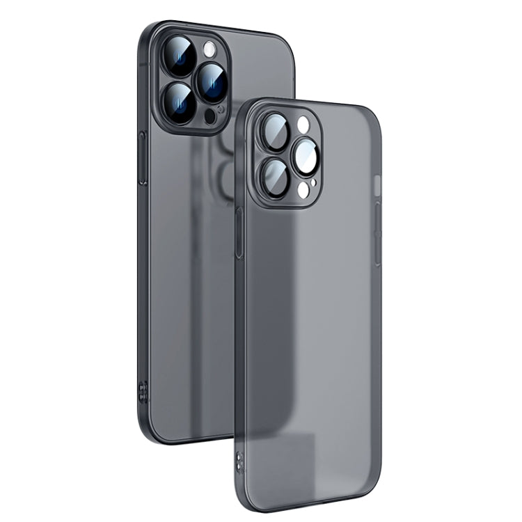 Camera Protector Translucent Frosted PC Phone Case, For iPhone 14 Pro, For iPhone 12 Pro Max